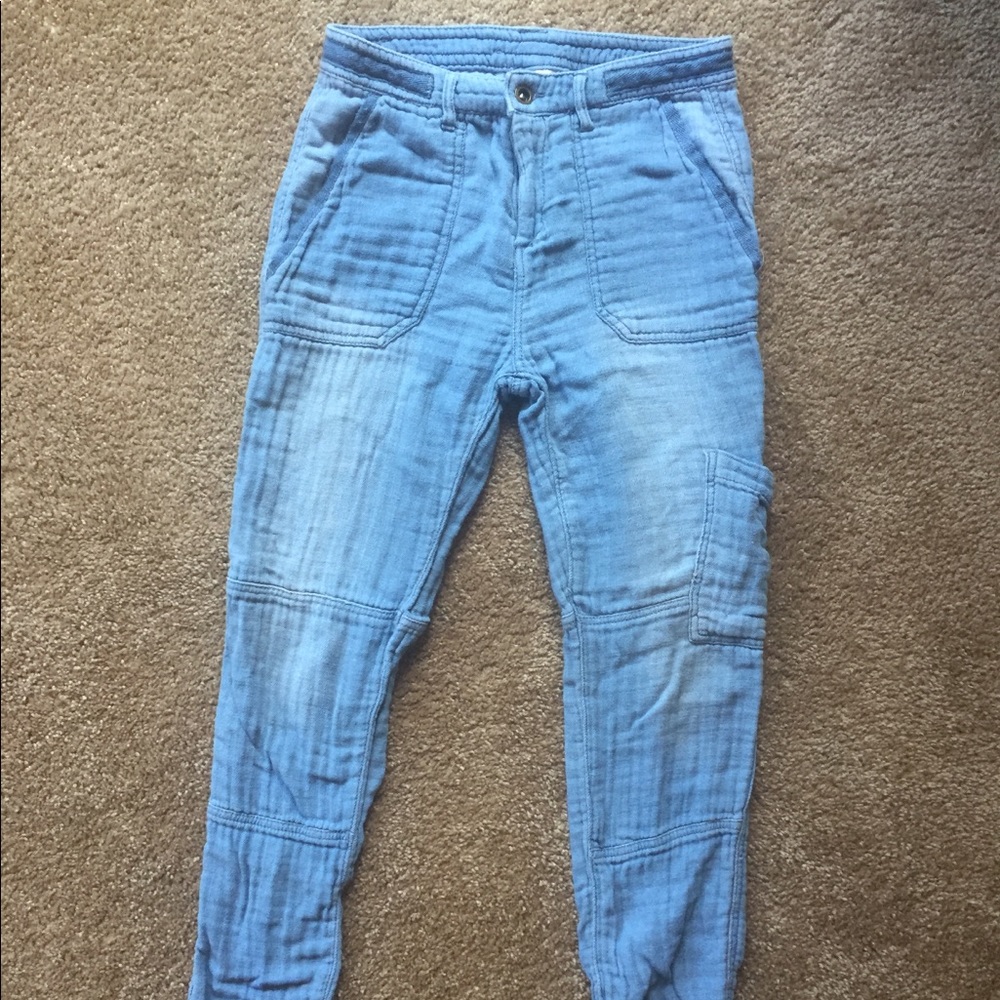 Target Chambray Pants Size 2